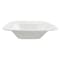 Smarty Had A Party 5 oz. Solid White Rounded Square Disposable Plastic Dessert Bowls (120 Bowls), 120PK 4835WH-CASE - alternate 2